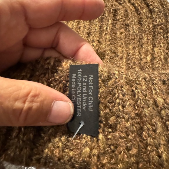 CHUNS knit unisex knit hat beanie nwt brown, and color in bag NWT - Picture 2 of 2